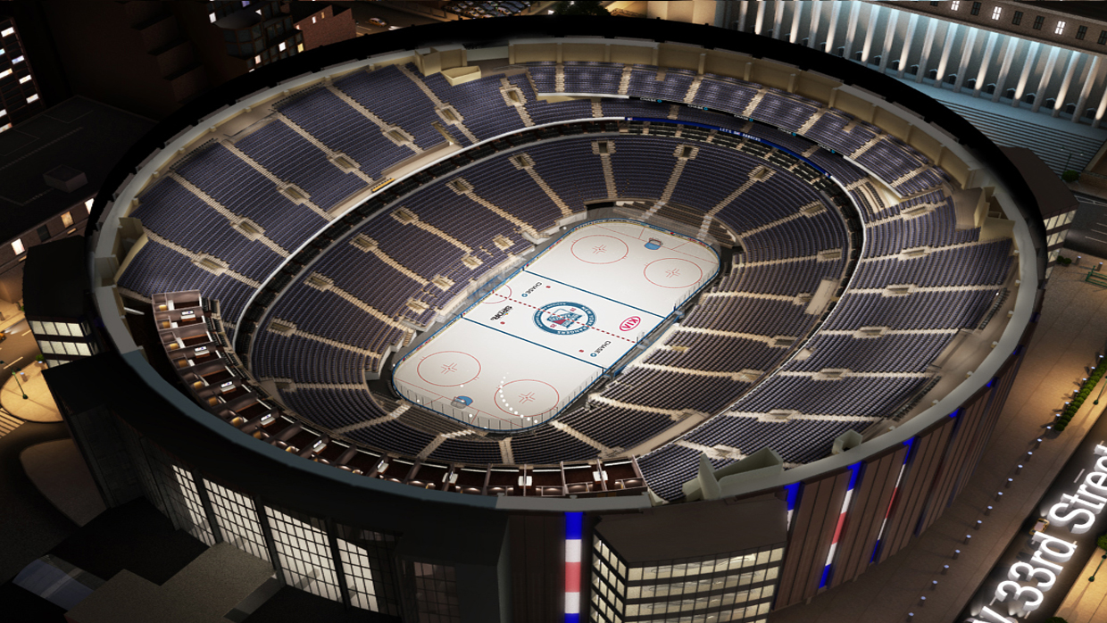 New York Rangers Square Garden Seating Chart